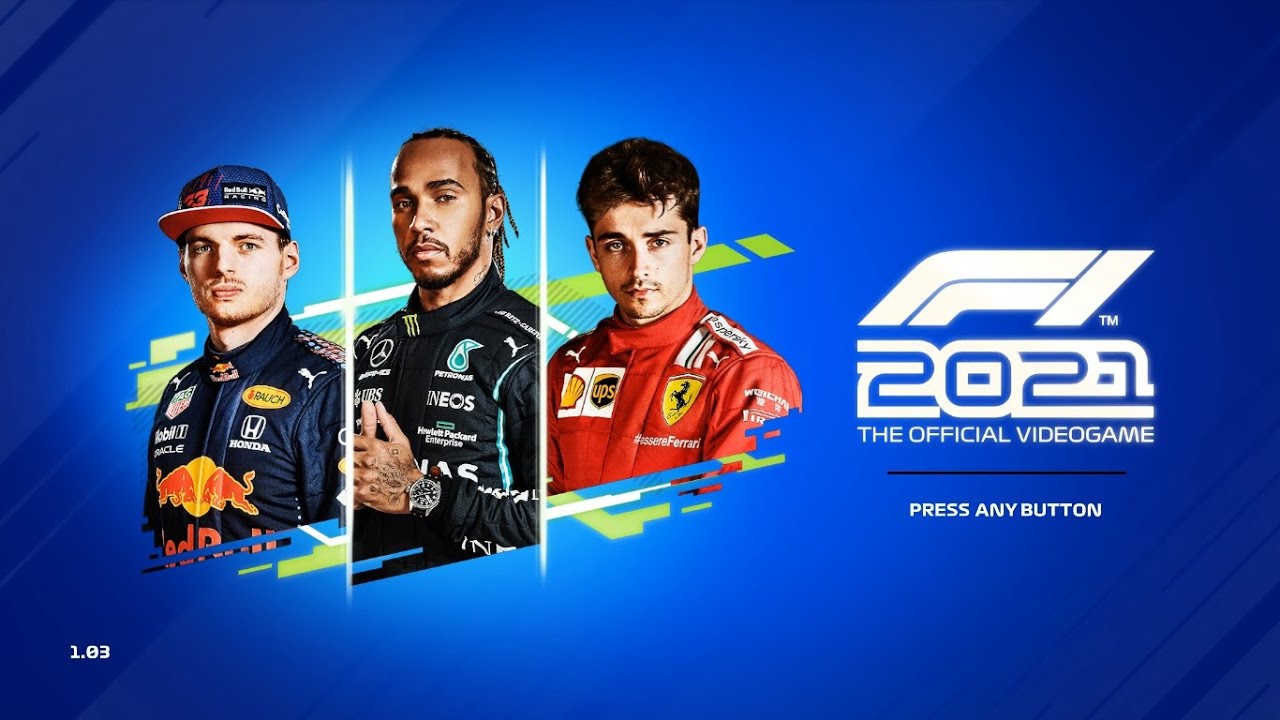 F1 2021 Game:  First look at menus and game modes.