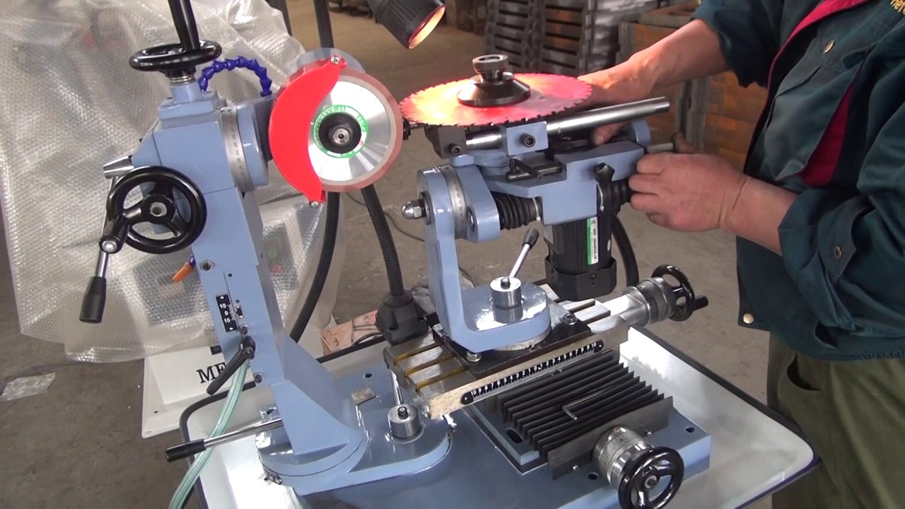 MF1263 saw blade sharpening machine from Tracy-SOSN/ Afiladora de hojas de sierra