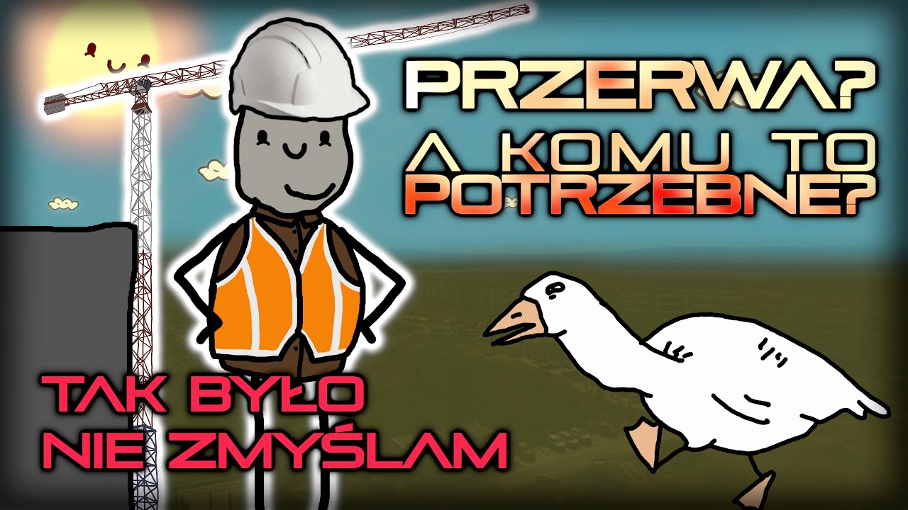 PRZERWA W PRACY? a komu to potrzebne?