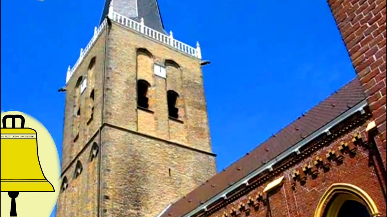 Tzum Friesland: Van Wou kerkklok(ken) Hervormde kerk (voor de restauratie / bevor Sanierung)
