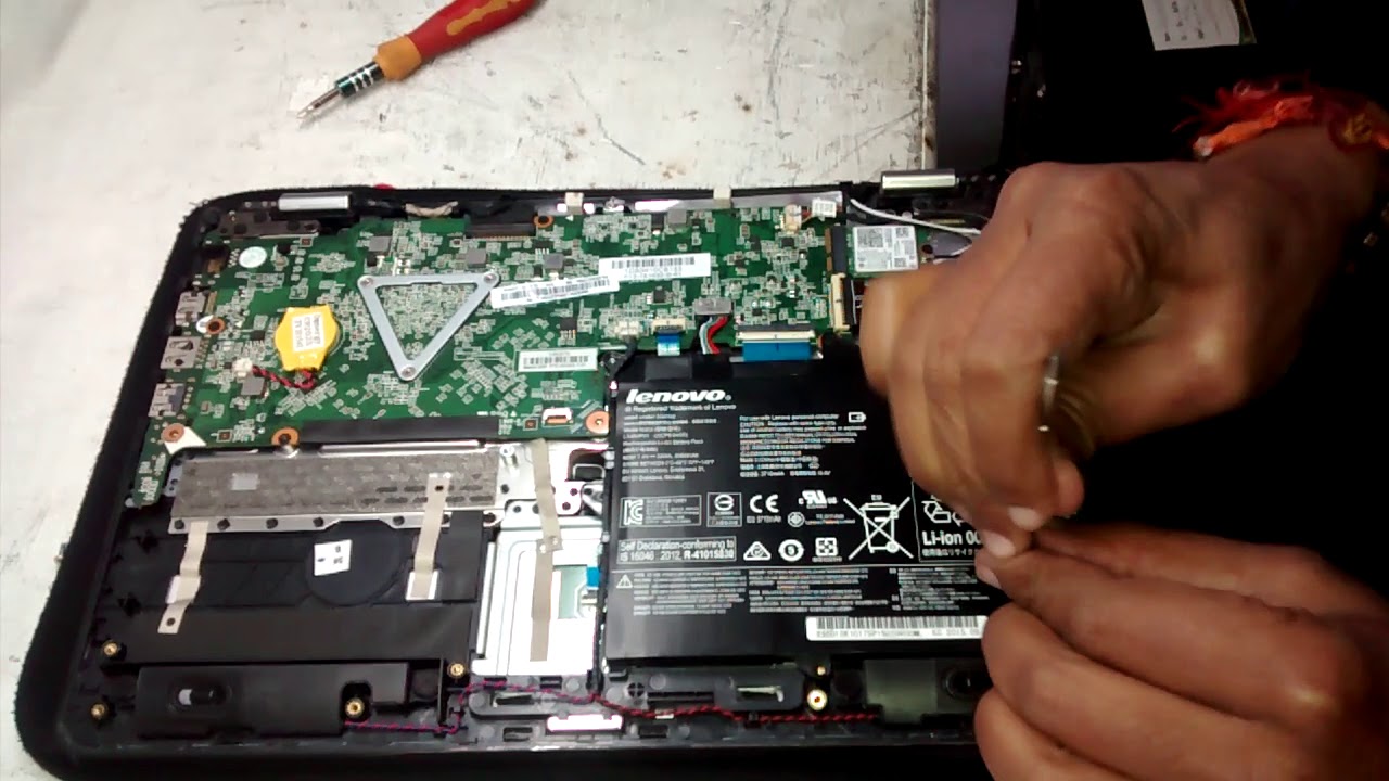 How to open Lenovo Yoga 300