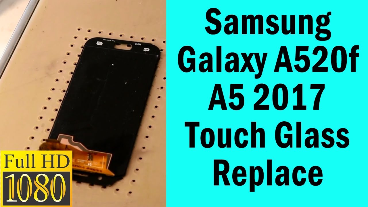 Samsung a5 2016 touch screen glass replacement | A5b Glass Only Replace | Noor Telecom