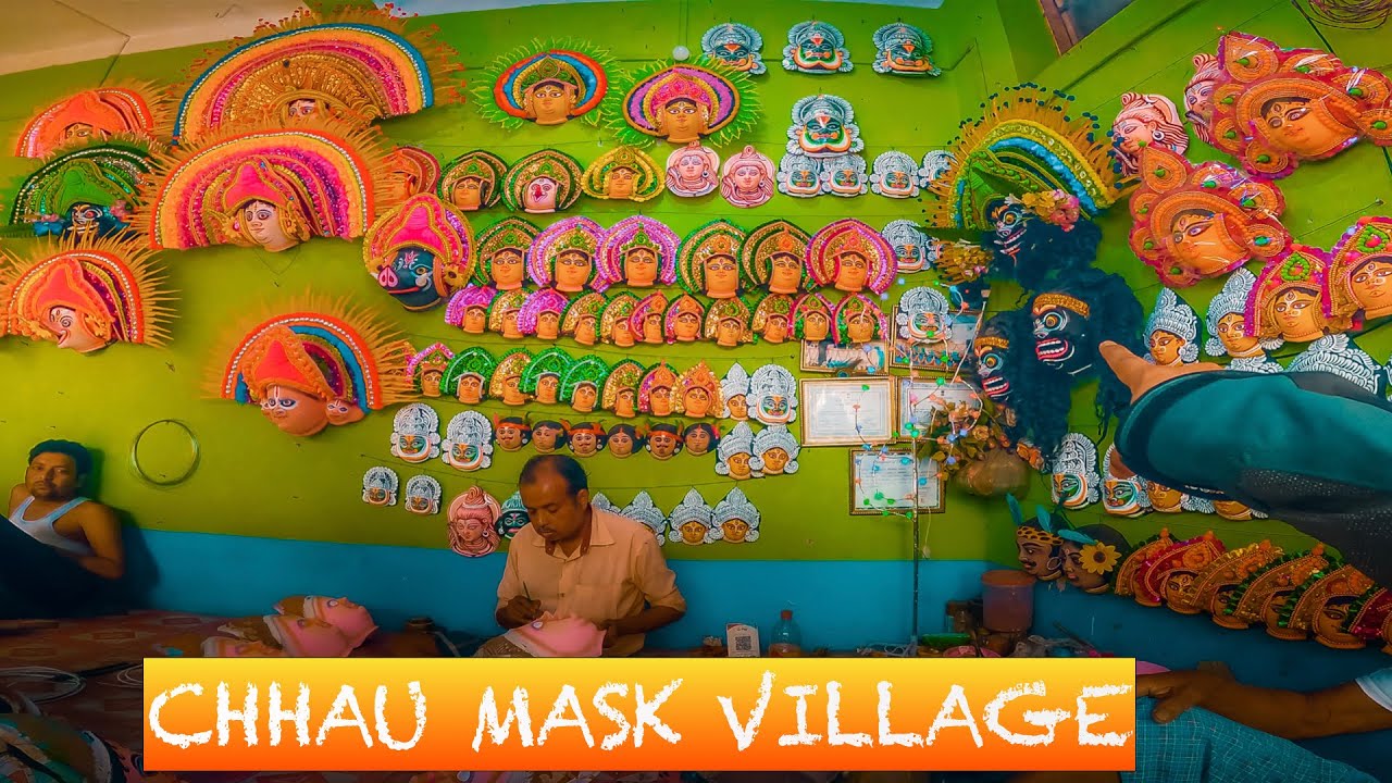 PURULIA 4k || Chhau Mask Village || Ajodhya Hill Drone Shots || part 1 ||
