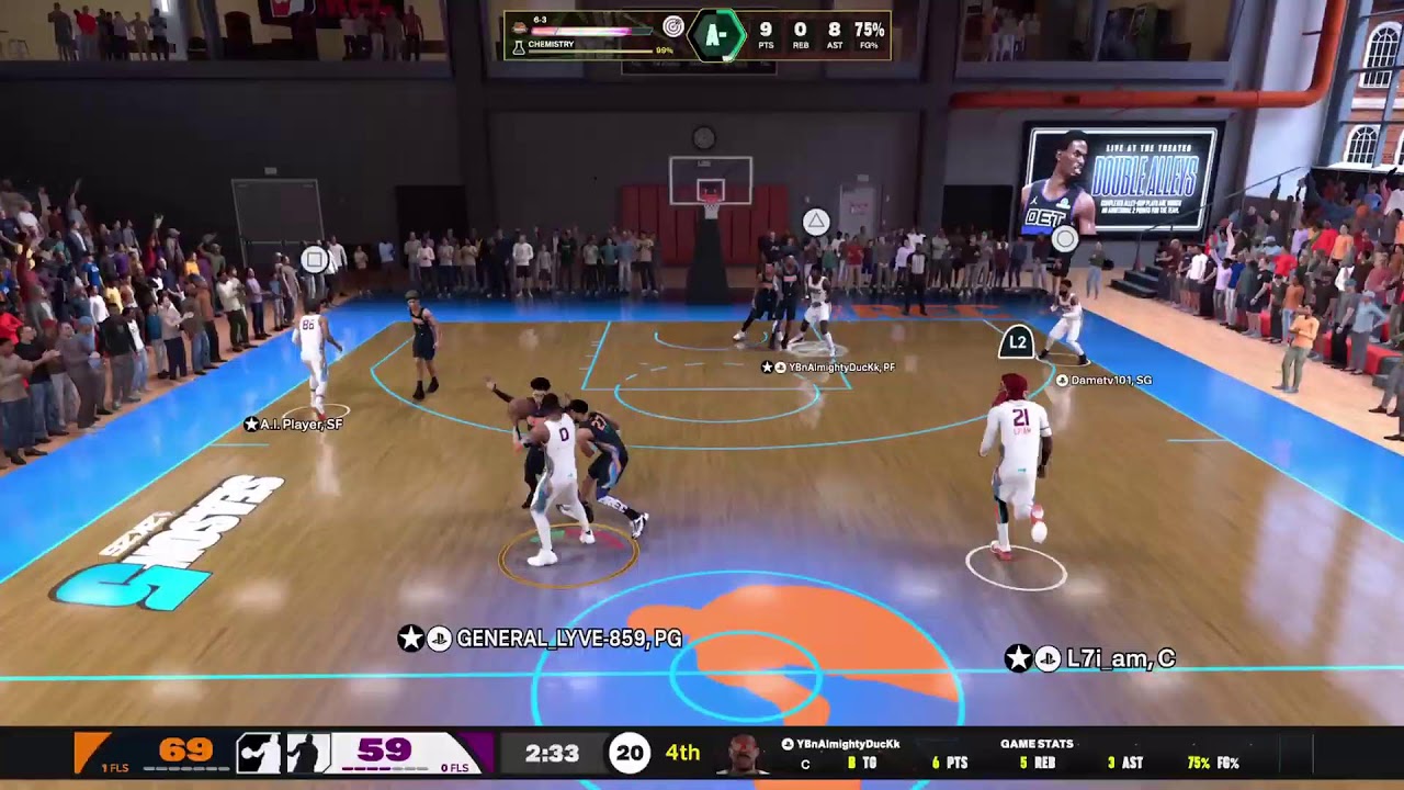 NBA 2K26 REC with Dame and randoms