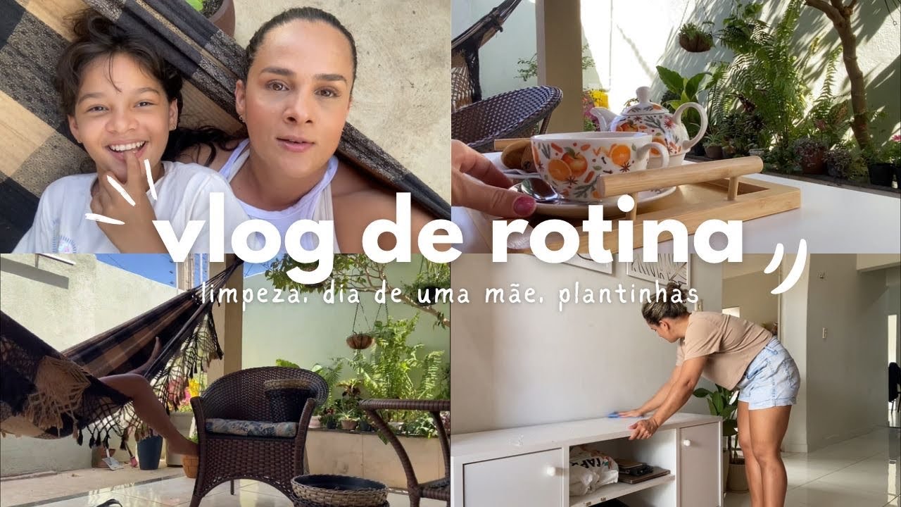 Vlog dona de casa e mãe 