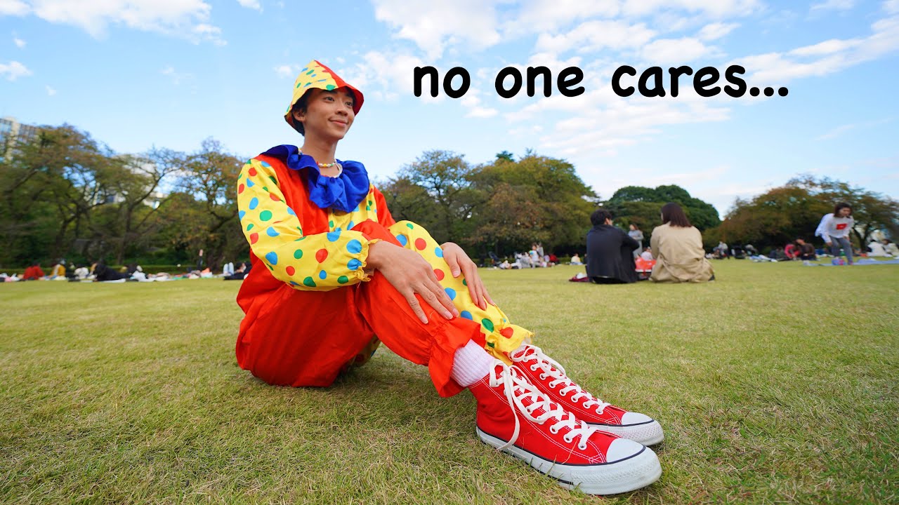 LIFE AS A CLOWN IN JAPAN! *24 HOURS* | worldofxtra