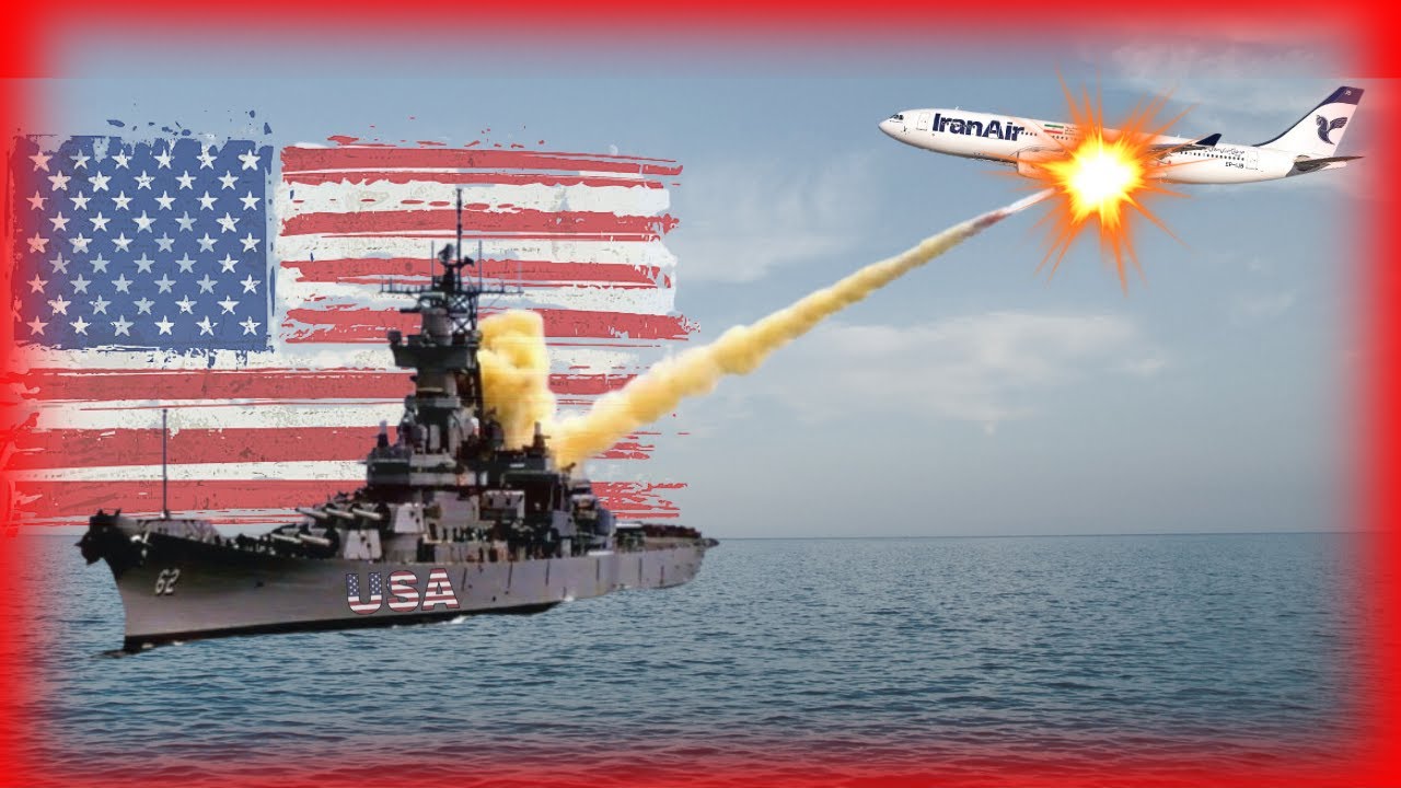 US Navy Shot Down  Civilian Flight | IRAN Air Flight 655 | 1988