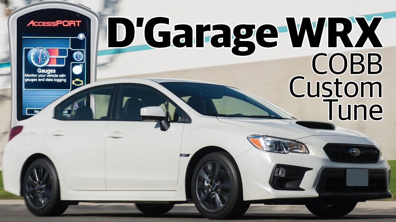 Testing & Dyno Results | COBB Custom Tune for D'Garage WRX
