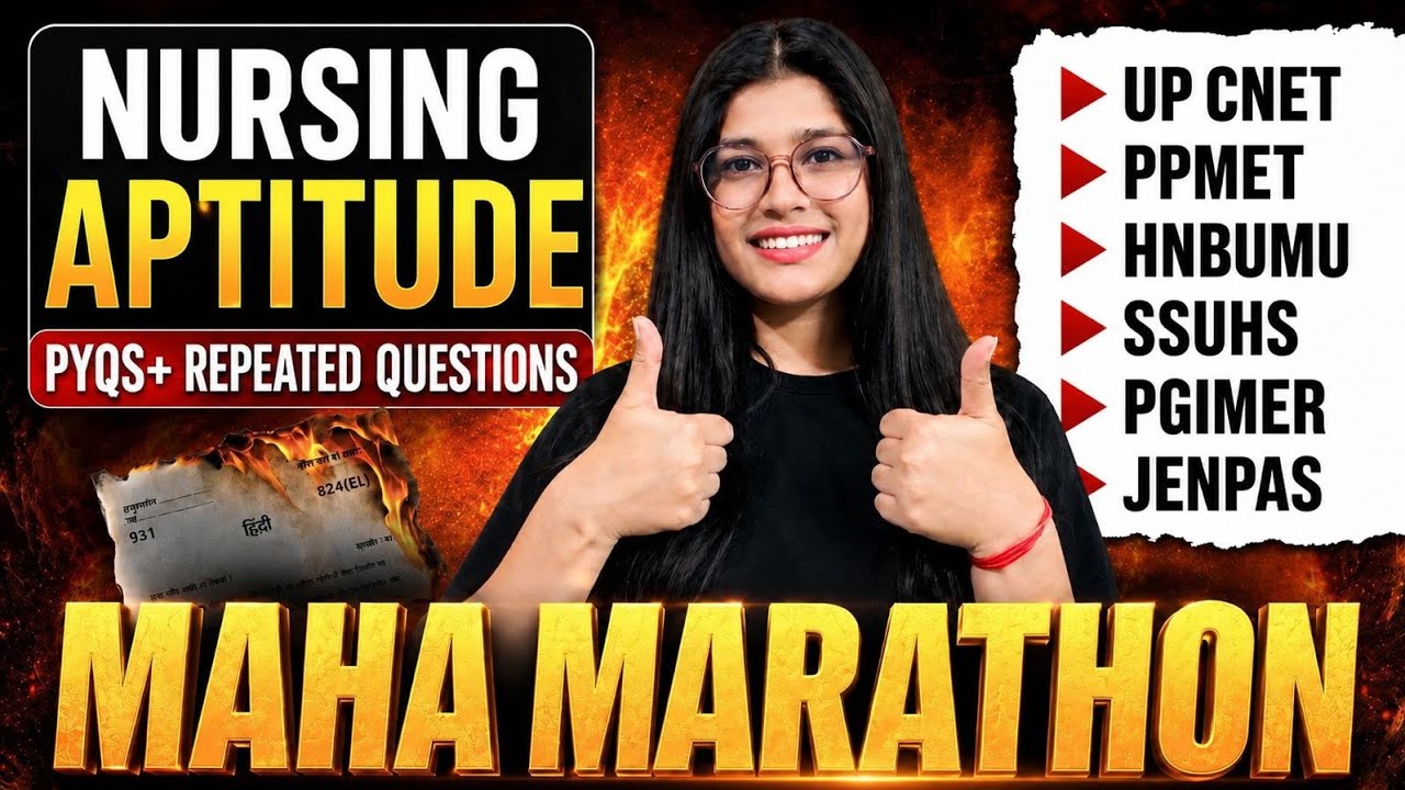 🚨NURSING APTITUDE PYQs + REPEATED QUESTIONS | ONE SHOT MAHA MARATHON | Deepti Mam 🔥