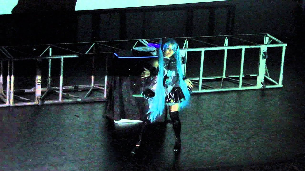 Presentación Cosplay Miku Uruguay Montevideo Comics 2011