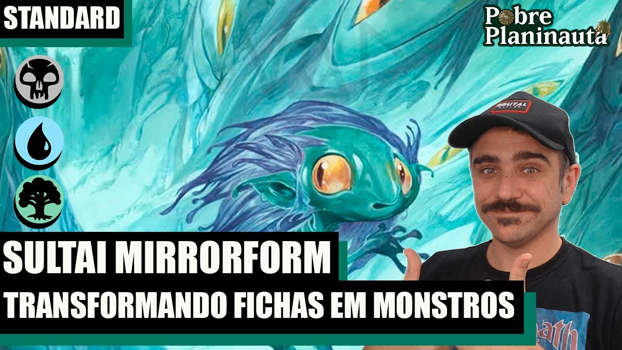 TRANSFORME SUA MESA EM UM EXÉRCITO DE 8/20 - Sultai Mirrorform - MTG STANDARD ECL