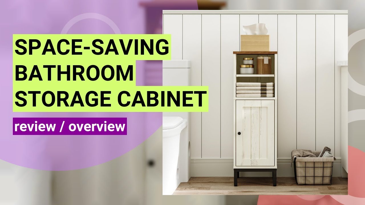 Review: Space-Saving Bathroom Storage Cabinet with Customizable Features