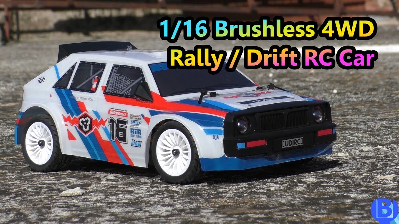 [Обзор] UDIRC 1603 4WD Brushless Rally/Drift RC Car