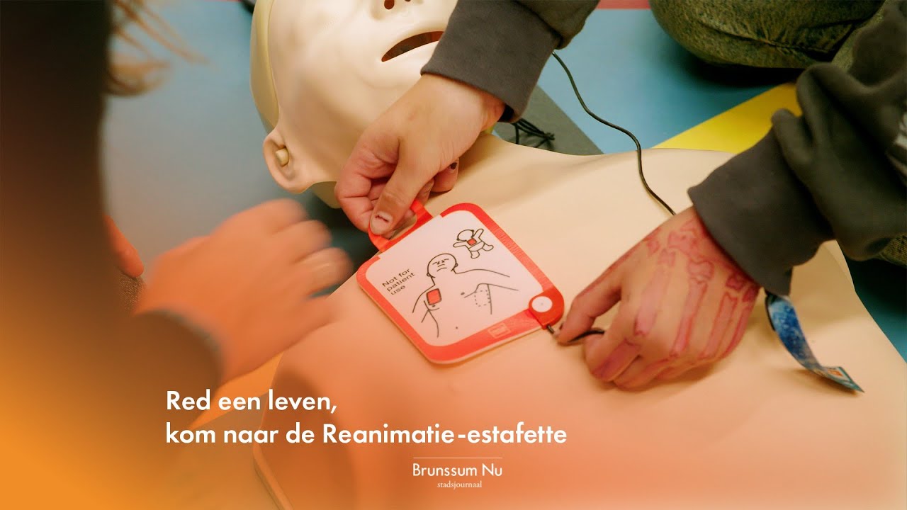 Red een leven, kom naar de reanimatie-estafette