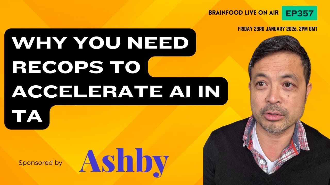 WHY YOU NEED RECOPS TO ACCELERATE AI IN TA