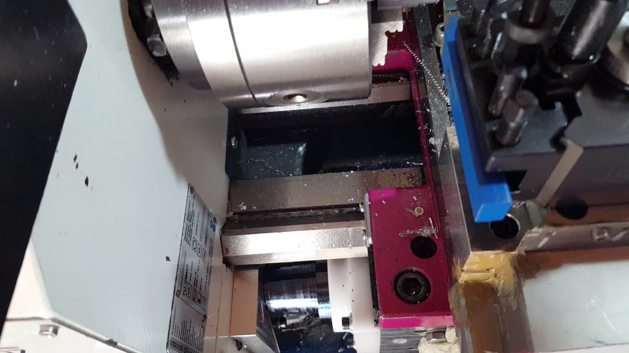 Mach4 Lathe_Filettatura Quadra passo 6mm (Video 1)