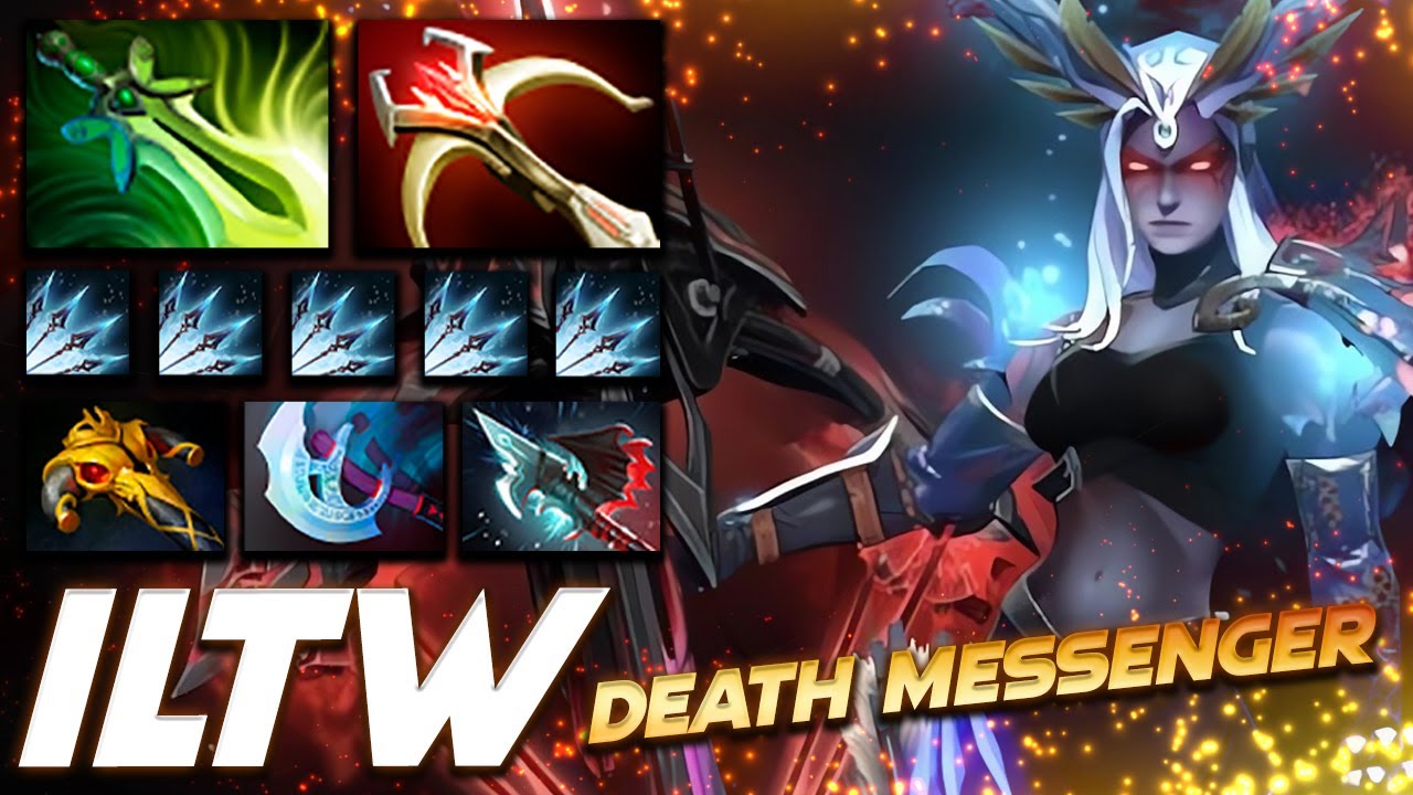 iLTW Drow Ranger Death Dealer - Dota 2 Pro Gameplay [Watch & Learn]