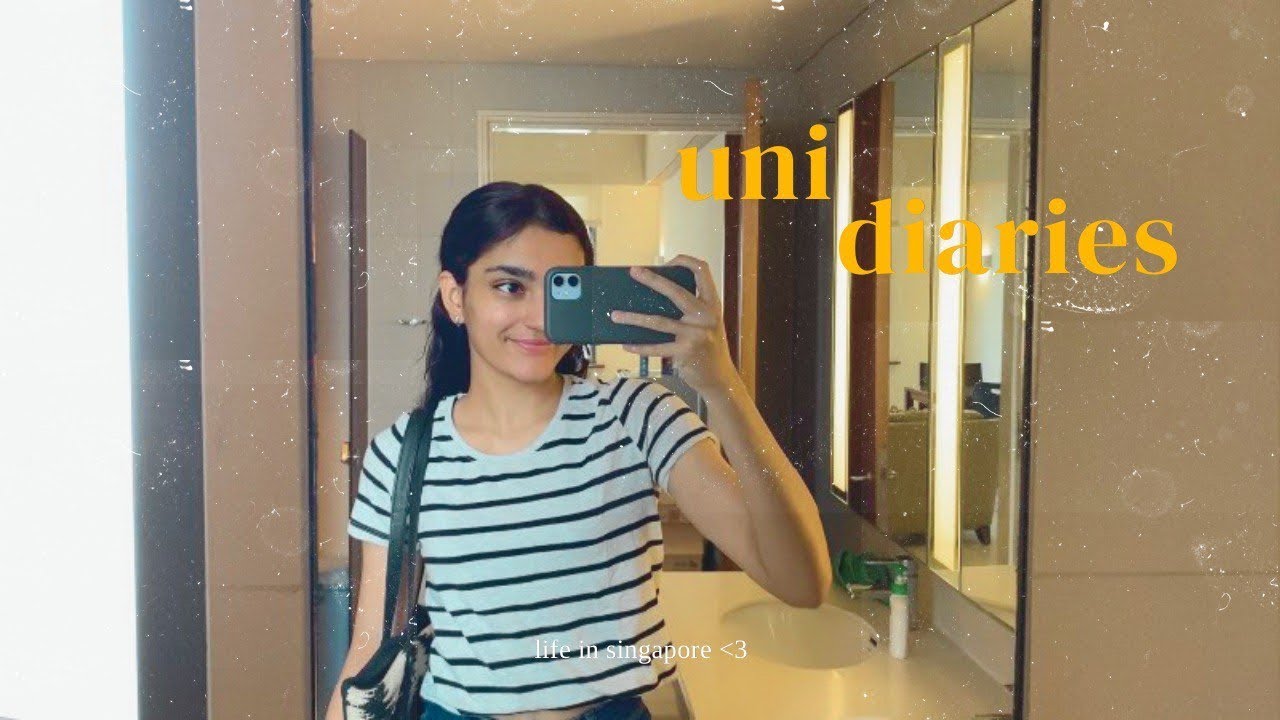 uni vlog | days in my life at NUS | singapore