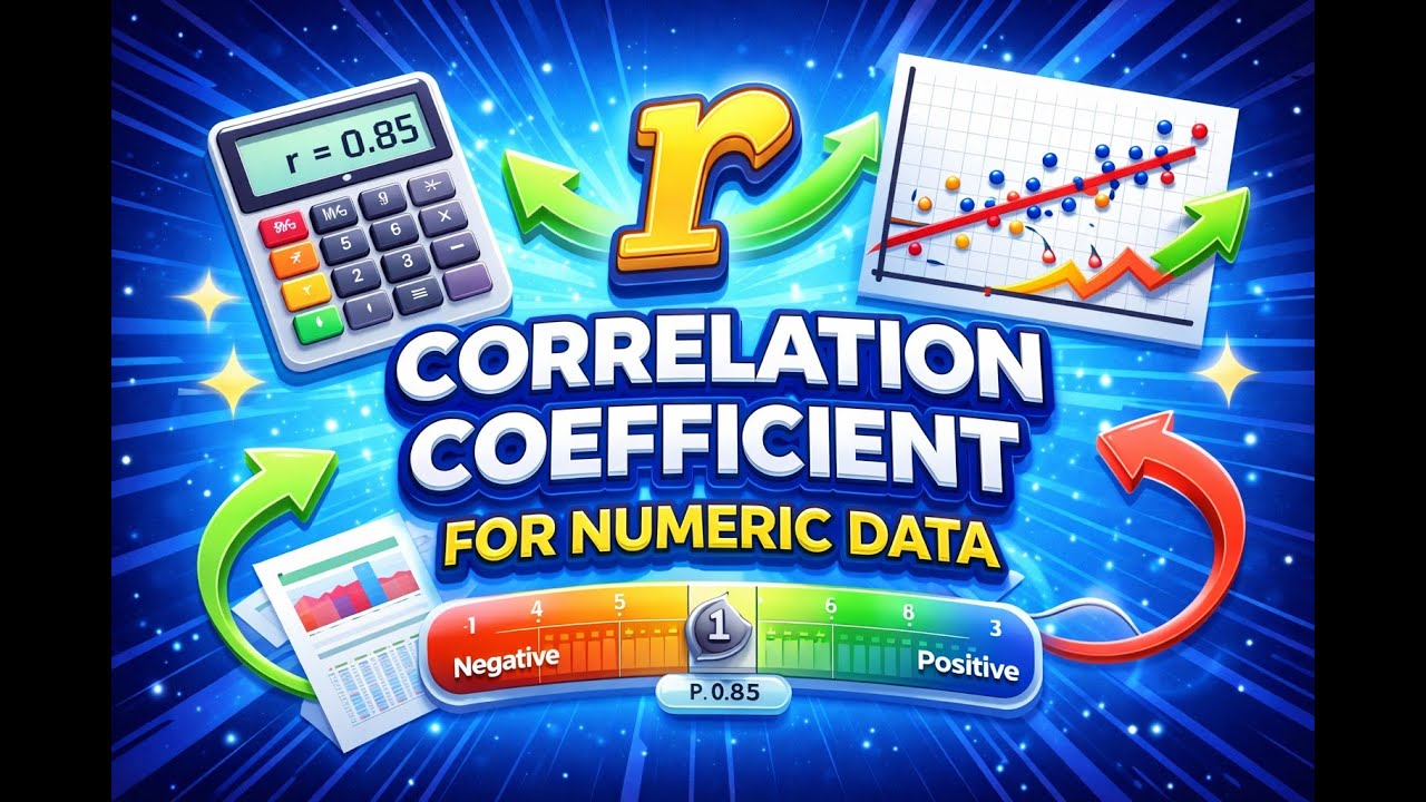 Correlation Coefficient for Numeric Data