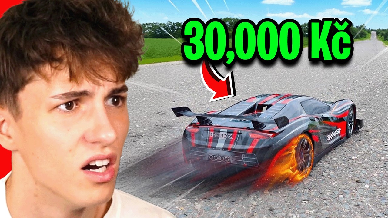 Koupil Nejrychlejší Autíčko na Ovládání za 30 000 Kč!