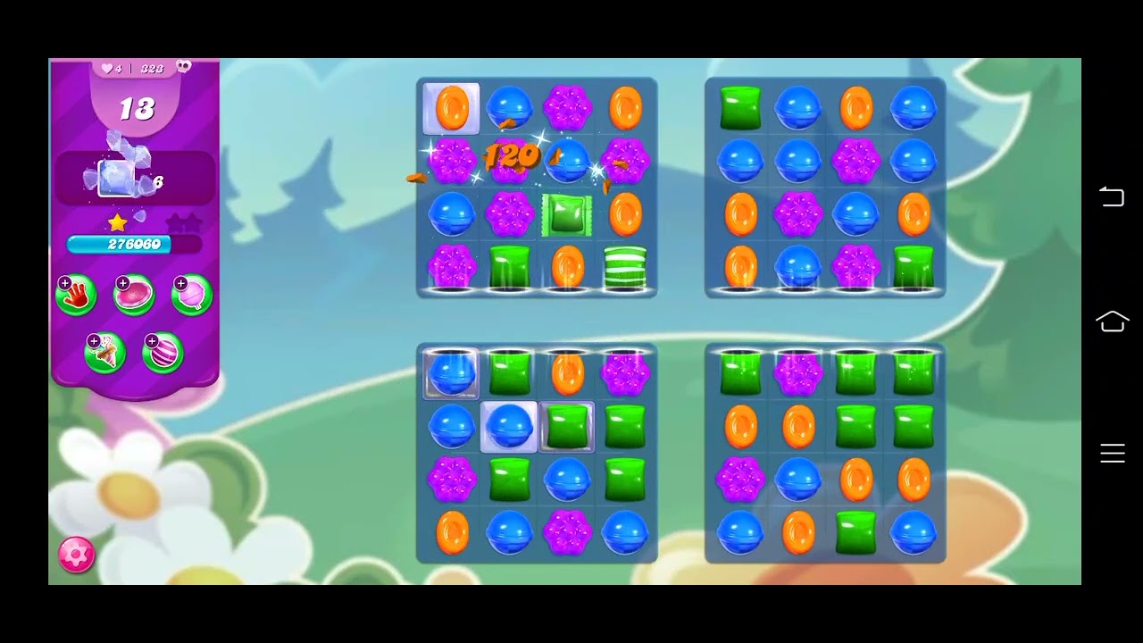 Candy crush saga level 323