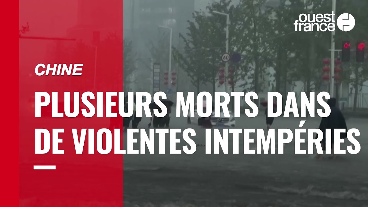 Intemp&eacute;ries en Chine : plusieurs dizaines de morts dans le centre du pays