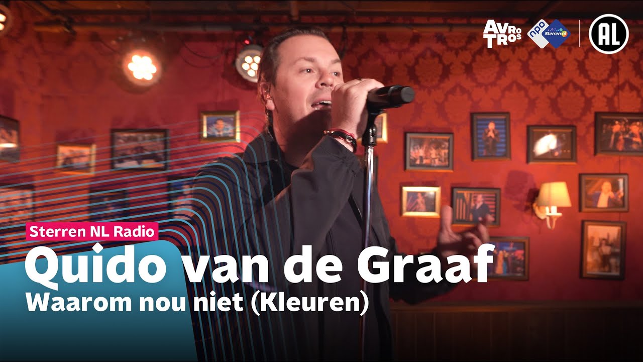 Quido van de Graaf - Waarom nou niet (Kleuren) [LIVE] // Sterren NL Radio