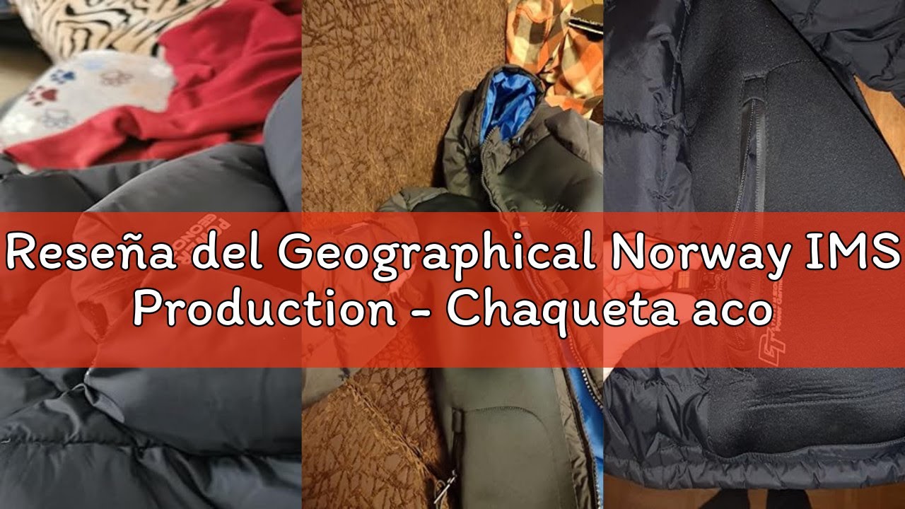 Reseña del Geographical Norway IMS Production - Chaqueta acolchada de invierno para hombre, estilo a