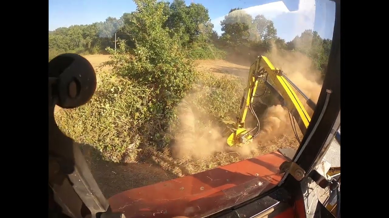Trincia a braccio ORSI - Same Explorer 70 POV GOPRO