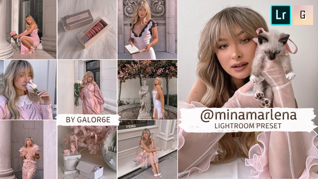 @minamarlena Inspired Preset | How To Edit Photo In Lightroom | How to edit photos like Mina Marlena