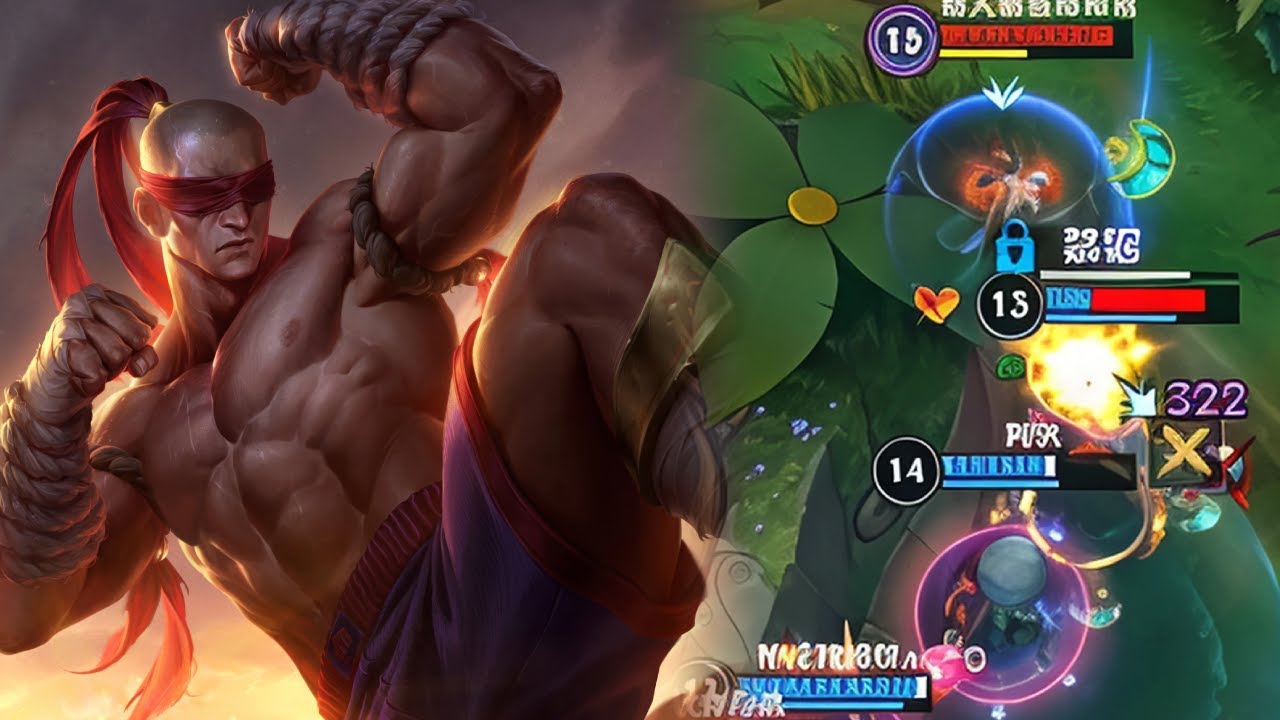 wild Rift lee sin - top 1 lee sin storm dragon Gameplay rank master