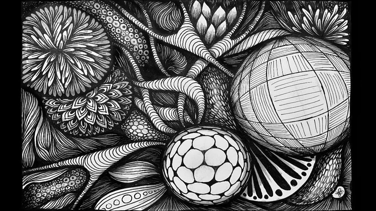 Drawing a Pocket Universe | Complete tutorial