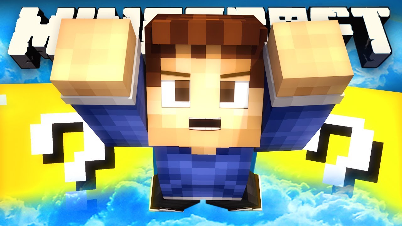 Minecraft Modded Mini Games: LUCKY BLOCK SKY WARRIORS