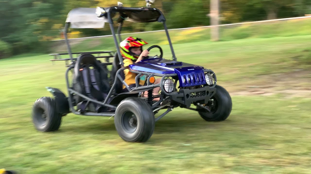 Tao Jeep Automatic Go Kart 125cc Test run