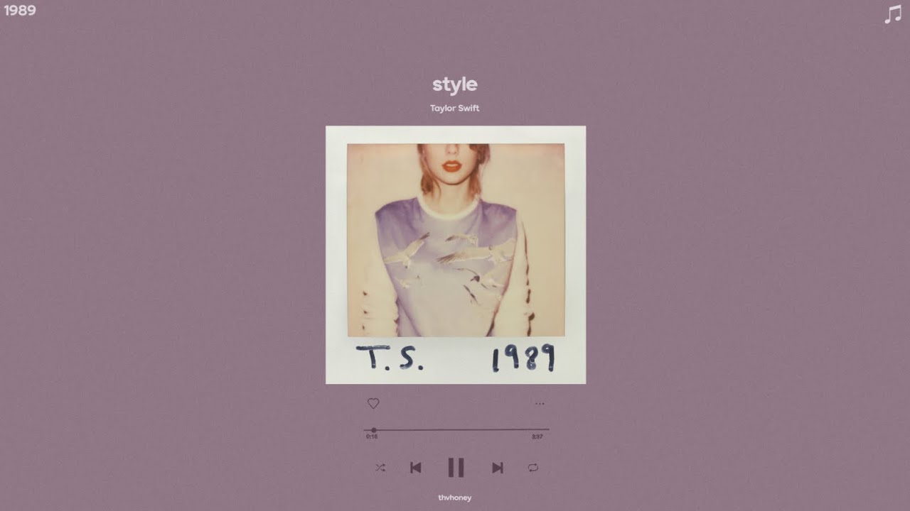 taylor swift - style (sped up)