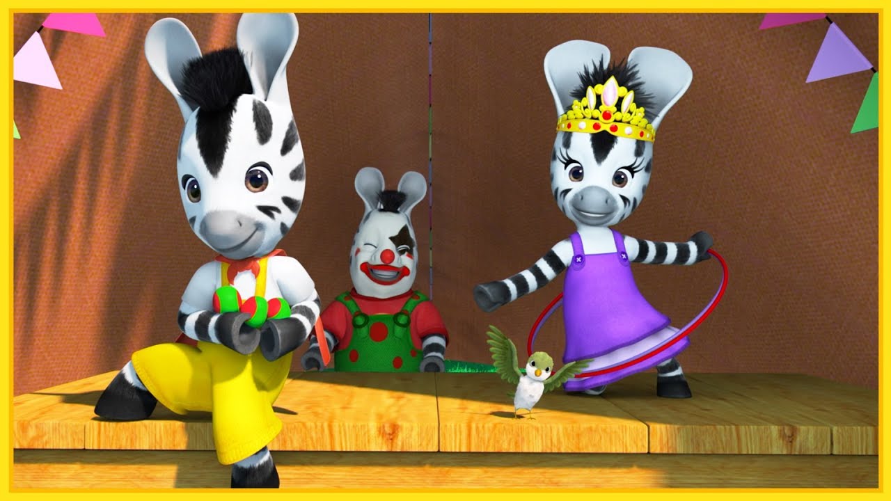 Zeo Deutsch 🎪 ZEOS ZEBRA-ZIRKUS 🤹‍♀️süße Cartoons