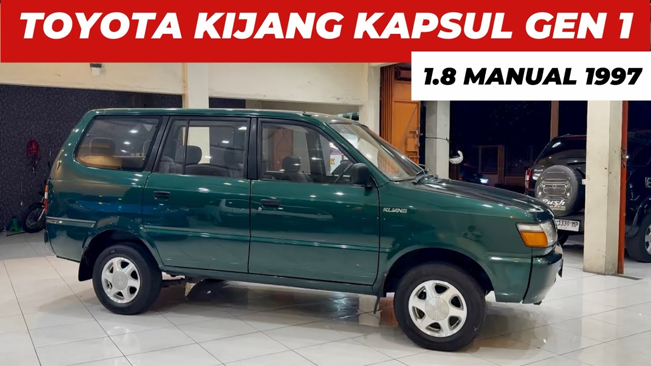 DIJUAL - TOYOTA KIJANG KAPSUL LGX 1.8 MANUAL 1997 ( ORIGINAL LUAR DALAM)