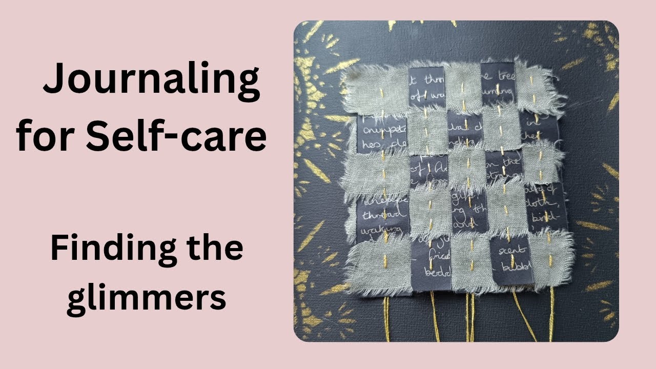 Weaving and stitching paper and cloth for mixed media