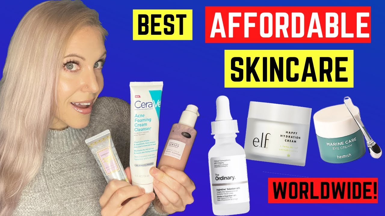 Best AFFORDABLE Skincare | My Favorites Worldwide!