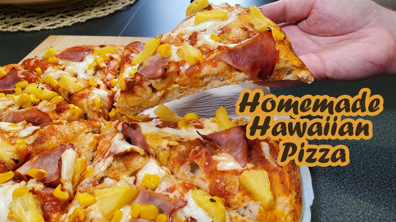 👌 Best Homemade Hawaiian Pizza ✅ PIZZA HAWAJSKA | Recipe to make at home 😋😍@PolasKitchen
