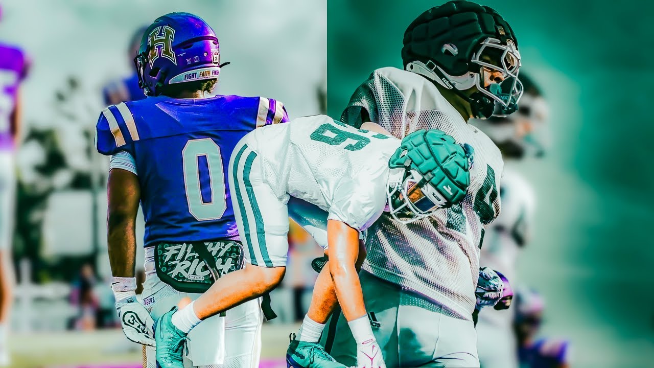 ZYRON FORSTALL, JESUIT SHIINES IN SPRING MATCHUP #JESUIT X #HAHNVILLE