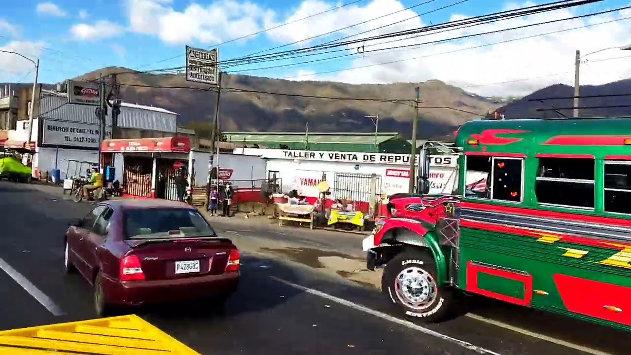 Lo que se ve camino de Guate a Palín Escuintla Parte 2. Villa Nueva Amatitlán Carretera al Pacífico