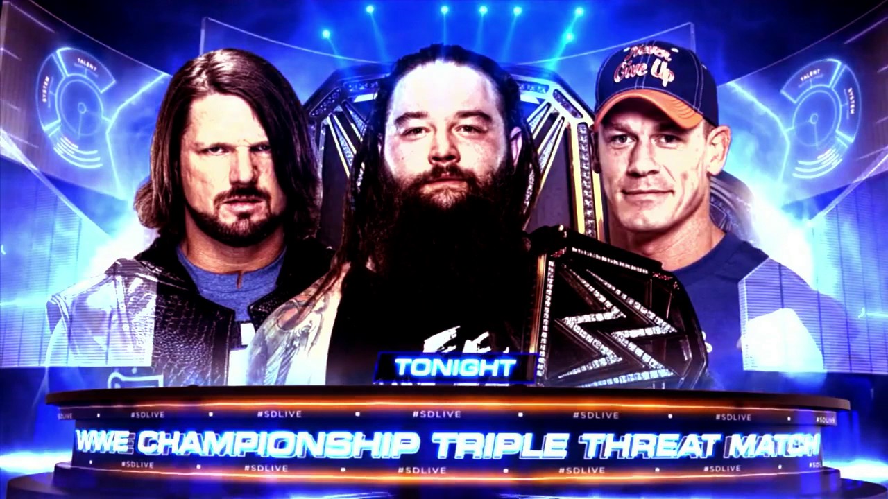 Smackdown Live Match Card 2017
