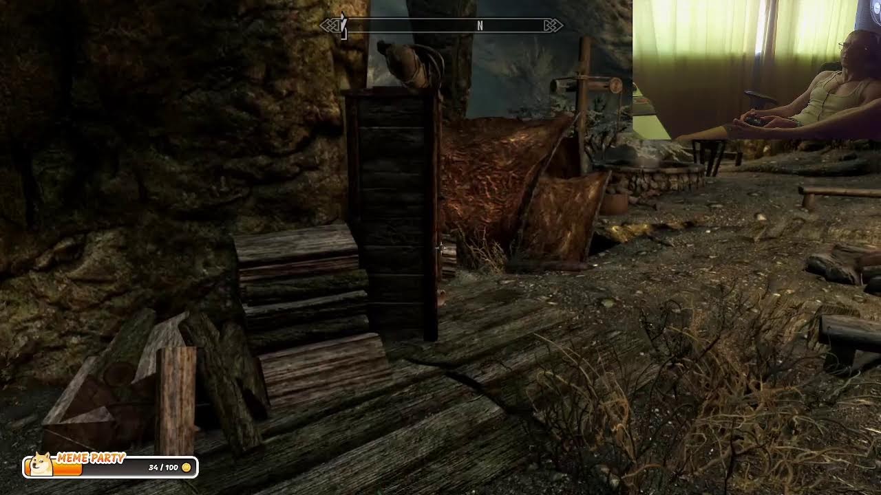 ASMR Lofi Skyrim АСМР Тихий голос Низкое качество. Восстанавливаю Гильдию Воров Скайрима