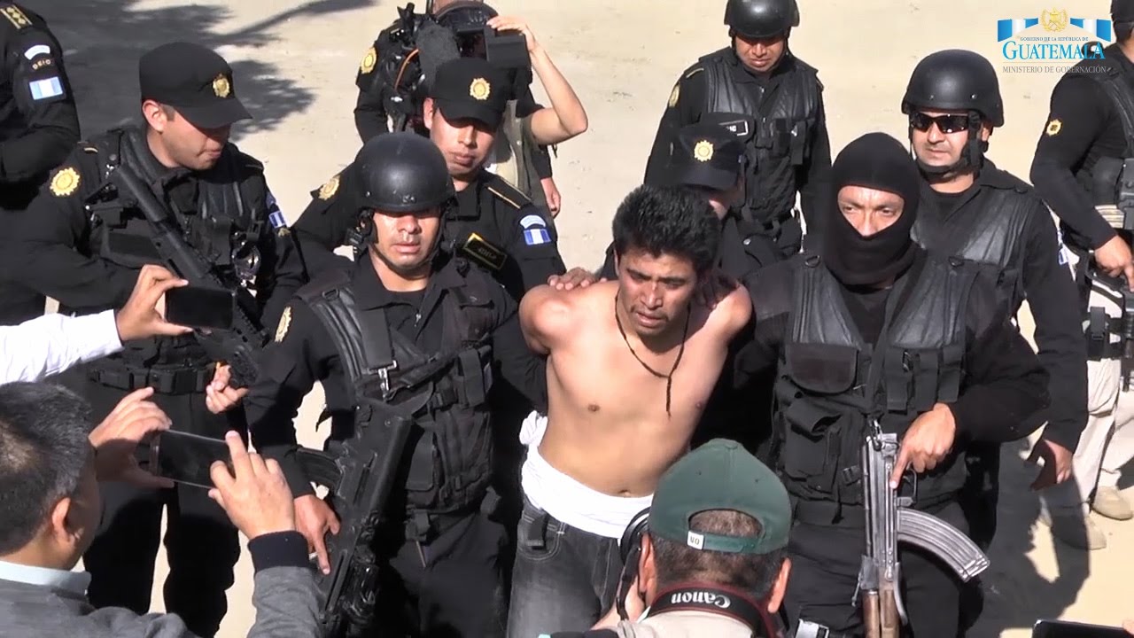 En Operacion #GuateEsNuestra capturan al Dark presunto asesino de 40 personas