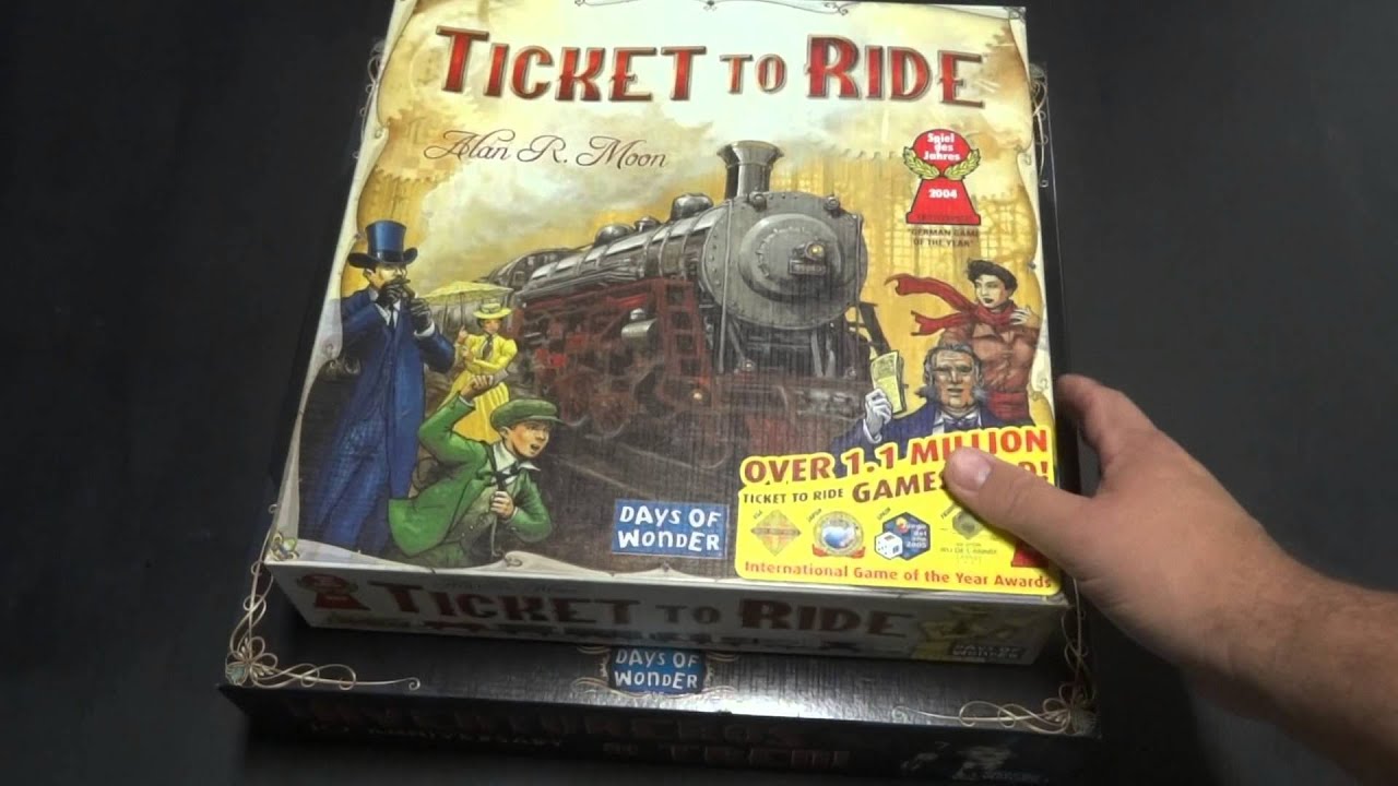 Ticket to Ride 10th Anniversary Comparison
