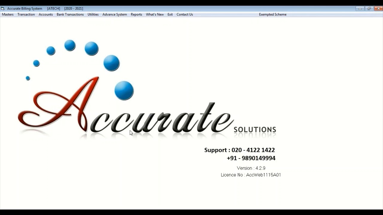 Accurate Billing Software
