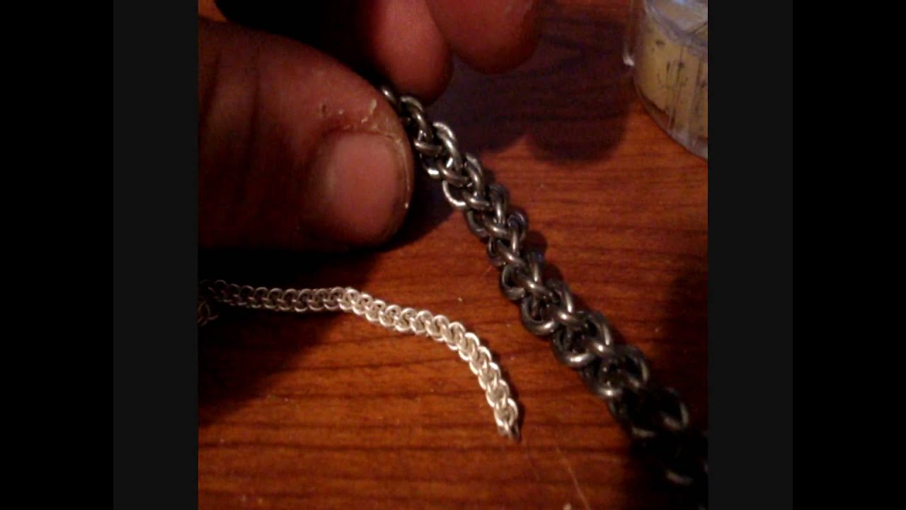 Chainmaille Jewelry Part 5- Jen's Pind Linkage