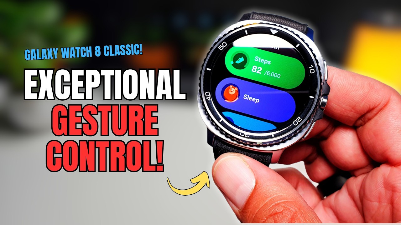 These Galaxy Watch 8 Classic Gestures Are Game Changing!