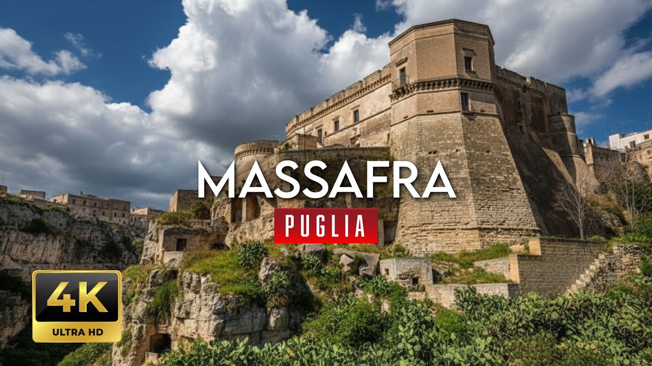 Paese Mio | MASSAFRA Centro Storico e Castello | Borgo tra le Rocce 4K